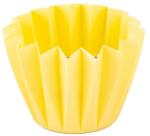Citronella Felinar cu fitil dublu cu citronella, plastic, galben, 130x90 mm