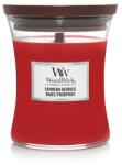  Vază mică Woodwick Crimson Berries