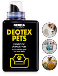 Dedra Gel de spălare probiotic pentru pături, pături și haine de animale de companie | DEOTEX® PETS WASH | spală și neutralizează eficient mirosurile | 15 spălări