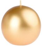 Emocio Lumânare metalică aurie Sphere 56mm