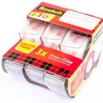 3M Bandă adezivă Crystal 19 mm x 7, 5 m2 + 1 buc