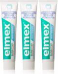  Pastă de dinți de albire Elmex pentru dinți sensibili, albire sensibilă, 3 x 75 ml