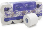 Celtex Hârtie igienică Flowers 3 straturi 250 coli albă - 8 bucăți