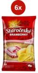 Staročeské Chipsuri de cartofi Old Bohemian cu șuncă 6x80g