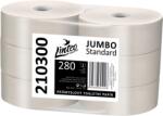Linteo JUMBO STANDARD 280 monostrat gri reciclat, 329 m (6 buc. )