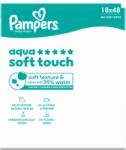  Șervețele umede Pampers (18x48/folie) AqSoft touch