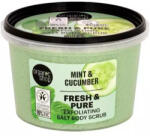Organic Shop Exfoliant corporal 250ml Mentă și Castravete
