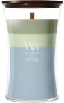 WoodWick Lumânare Trilogy Verdant Woods mare
