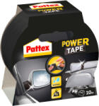  Bandă adezivă neagră Pattex Power tape, 50 mm × 10 m