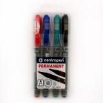  Marker permanent Centropen 2836 set de 4 bucăți