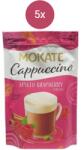 MOKATE Cappuccino cu zmeură condimentată 5x110g