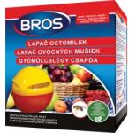 BROS Capcană pentru muște de fructe + rezervă de lichid 15 ml