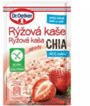 Dr. Oetker Terci de orez cu chia și căpșuni fără gluten 50g
