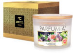 Dedra PULPIDOO | lumânare cu aromă de soia | 2 fitiluri | PARFUMIA® | 400 ml