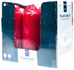  Lumânare METRO PROFESSIONAL 7 x 20 cm vișinie 6 buc