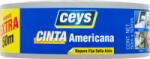  Bandă adezivă americană Ceys, argintie 50 mm x 50 m