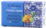 Iteritalia Săpun vegetal cu ulei de măsline și unt de shea - ceai alb și citrice, 175 g