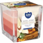 Lumânare Bispol vanilie - chihlimbar 170g