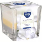  Lumânare Bispol floare albă 170g