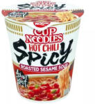 Nissin Supă instant cu tăiței la cană, chili iute și picant, 66g