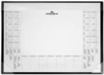 DURABLE Könyökalátét, 600x430 mm, PP, éves naptárral, DURABLE, fekete (DB729801) - papirdepo