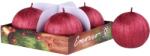  Glob de Advent Emocio, 4 buc. , 60 mm, lumânări roșii zgâriate