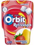 Orbit Gumă de mestecat Refreshers cu căpșuni și lămâie 6 x 67 g