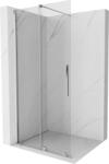 Mexen Velar 110 x 200 cm-es toló zuhanyfal Walk-in, átlátszó, 8 mm, króm - 871-110-000-03-01