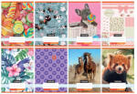 Nebulo Füzet, tűzött, A5, kockás, 27-32, cuki minták, Nebulo (NR-2-CM-A5) - web24