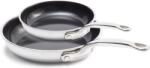 GreenPan Premiere 2 részes Serpenyő készlet 20 / 28 cm - Inox (CC005002-001)