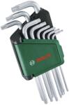 Bosch Torx imbuszkulcs készlet 9 részes 1600A02Z9C (4053423254112)