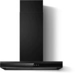 Elica Hota decorativa tip semineu Elica ADELE BLMAT/A/60, PRF0199698, 60 cm, 770 m3/h, Wi-Fi, sticla neagra (PRF0199698) Hota