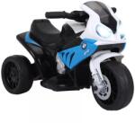 HomCom Elektromos Motorkerékpár gyerekeknek BMW S1000RR 6V fényszóróval és zenével, 2, 5 km/h, kék