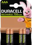 Duracell Recharge mikro ceruza akku (AAA) 750mAh 4db 090231 (090231)