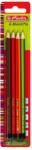Herlitz Creioane grafit, mina B, 2B, H, HB set 4 buc/blister Herlitz HZ8670051 (8670051)