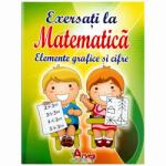 Arves Caietul educativ Exersati la matematica - Elemente grafice si cifre, Arves ARV5401