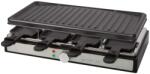Clatronic Grill Raclette Clatronic RG 3757 pentru 8 persoane, 1200-1400 W, cu placa detasabila (45006515)