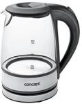 Concept Fierbator de apa Concept rk4900, 1.2 L, 1630 W, inox si sticla (93725165) Fierbator
