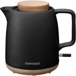 Concept Kettle Ceramica RK0086 Elegant 1 l Negru (2196144) Fierbator