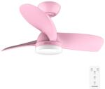 Cecotec Ventilator de tavan Cecotec EnergySilence Aero 3050, 35 W, roz, cu LED si telecomanda (39269177) Ventilator