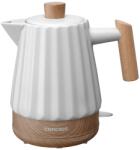 Concept Cratita electrica Birdy RK0090, 1.5 L, 1500 W, alba cu detalii din lemn (93684120)