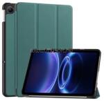 Gigapack Redmi Pad 2 9.7 GIGAPACK Tok álló, bőr hatású aktív FLIP, asztali tartó, SÖTÉTZÖLD (GP-187292) (GP-187292)