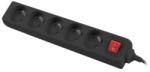 Lanberg Distribuitor LANBERG negru de 3 m (PS1-05E-0300-BK) (PS1-05E-0300-BK)