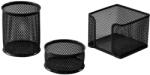 MAS Set 3 suporti birou MAS 505N de culoare neagra (505N)