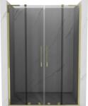 Mexen Velar L Duo toló zuhanyajtó 150 cm, grafit, arany - 871-150-003-42-50