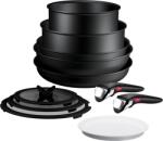 Tefal Комплект кухненски съдове INGENIO EXCELLENCE FUSION, комплект от 11 бр. , незалепващ повърхност, Tefal (TEF2100143868)