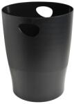 Exacompta Coș de hârtie, 15 litri, PP, EXACOMPTA „Ecobin Economy, negru 453014D (453014D) Cos de gunoi