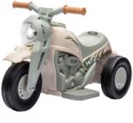 AIYAPLAY elektromos gyerekmotor, 6 V-os zenés gyerekmotor, 2, 5-3 km/h sebességgel fúj, 2-5 éves, krémfehér