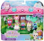 Gabby's Dollhouse Gabby's Dollhouse, Fairylandia, Grupul de prieteni, set de figurine, 8 piese Figurina