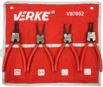 VERKE Clește pentru seger 200mm set 4 buc 66535 (V87052) Cleste